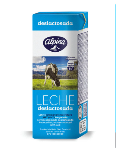 Leche deslactosada 200ml