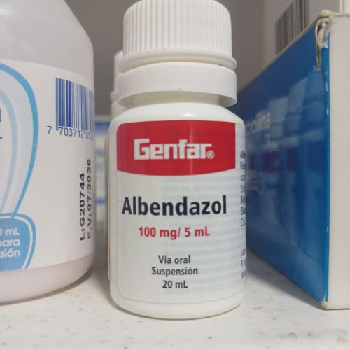 ALBENDAZOL SUSP GENFAR 100 MG / 5ML