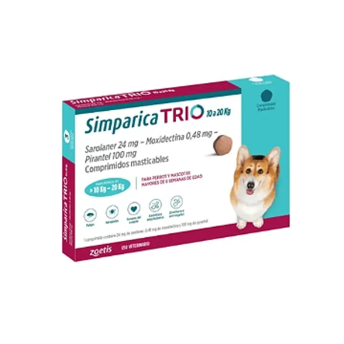 Simparica Trio 10-20kg 24mg
