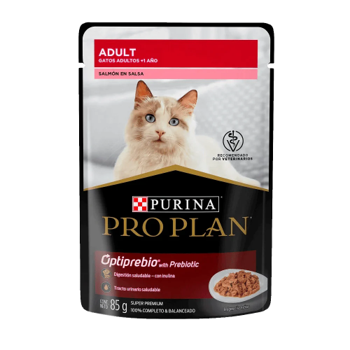 Proplan sobre gato adulto salmon en salsa