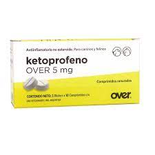 Ketoprofeno over 5mg