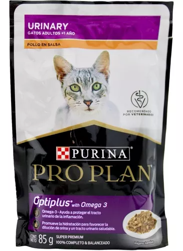 Proplan sobre gato urinary pollo en salsa