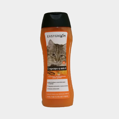 Shampoo EG para gatos papaya y miel