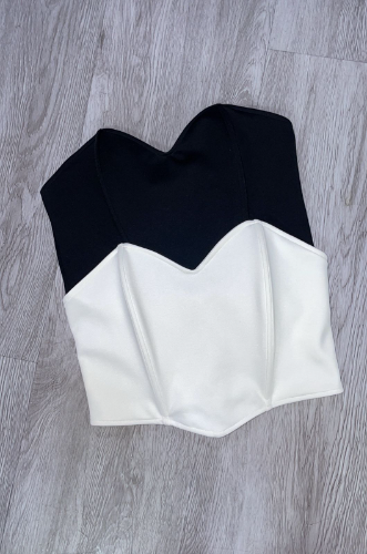 CORSET VALENTINO BLANCO