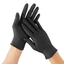 Guantes negros caja x100 unidades