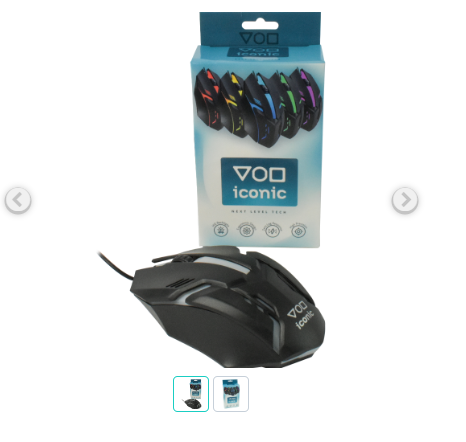 Mouse Gamer Iconic C3