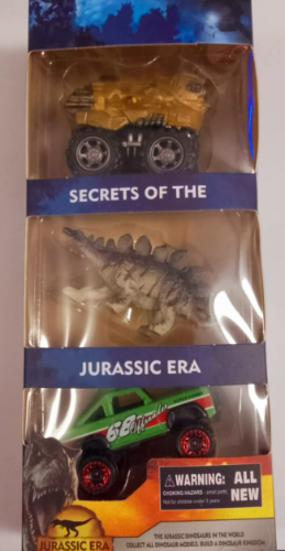 Autos x2 Y Dinosaurio Jurassic