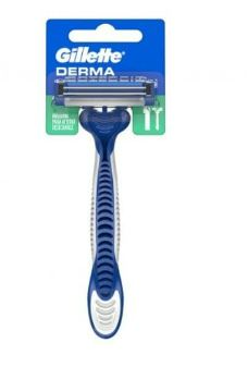 Afeitadora Gillette Derma 2 filos