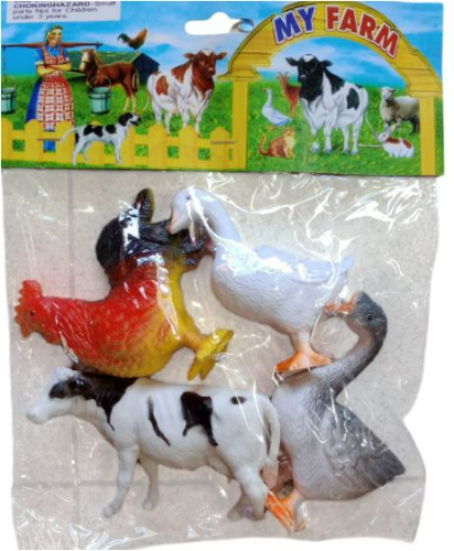 Animales Granja Lili x4