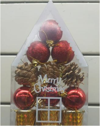 Adornos surtidos 3,5cm Cajax12 XM249