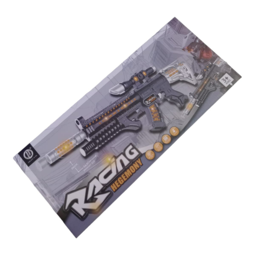 Ametralladora Racing Hegemony luz y sonido