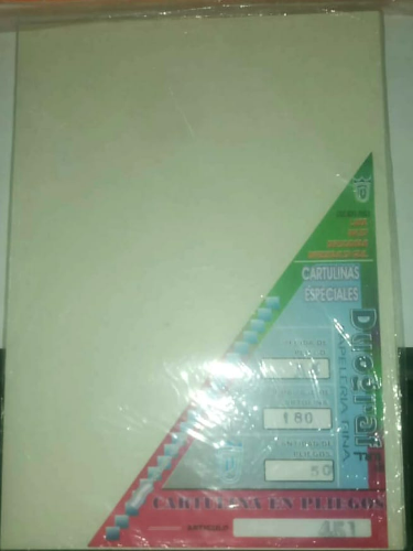 Block Papel especial A4 180g x50u