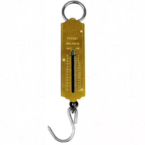 Balanza romana de colgar H/25kg metalica