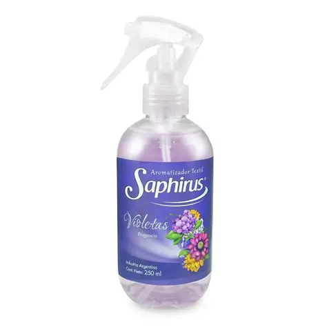 Aromatizador Saphirus Violetas 250ml.