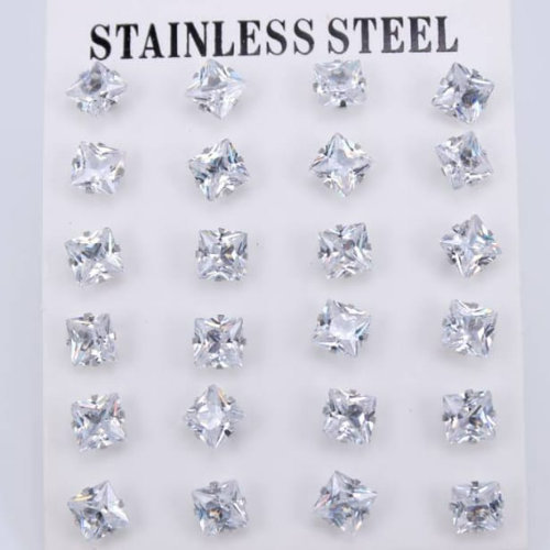 Aros de acero y Strass xpar