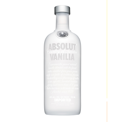 Absolut vainilla 750ml