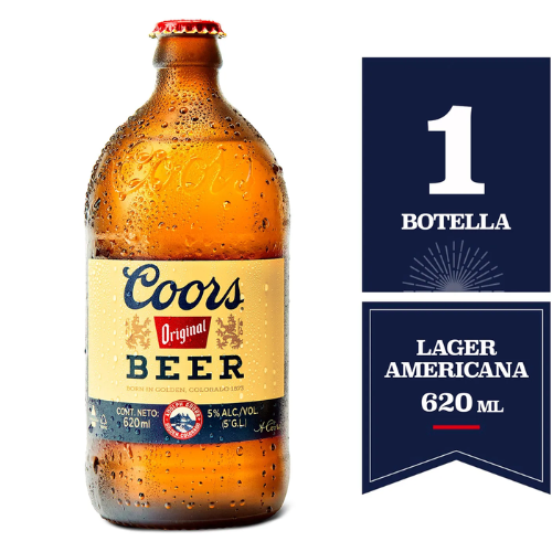 BOTELLA COORS 620CC