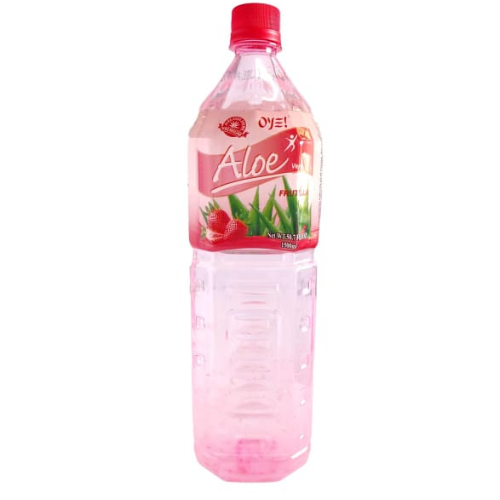 Agua Aloe frutilla 1.5L