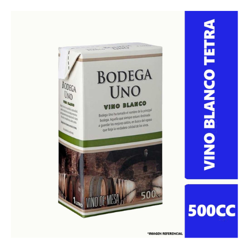 Bodega1 Vino blanco 500cc