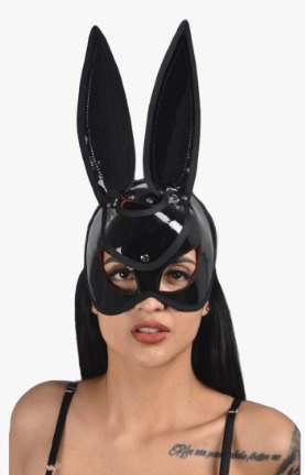 Mascara de Coneja En cuerina ALK