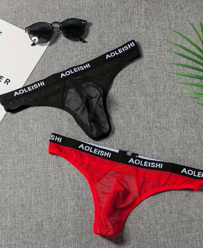 Tanga Malla Para Hombre TM Colores Surtidos