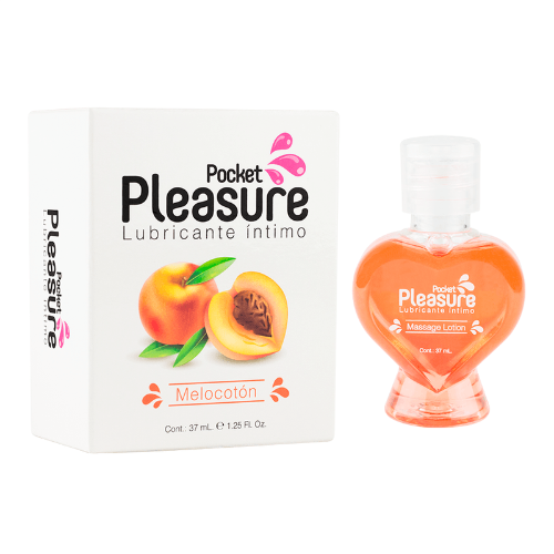 Lubricante Intimo Melocotón x 37 ml Pocket Pleasure