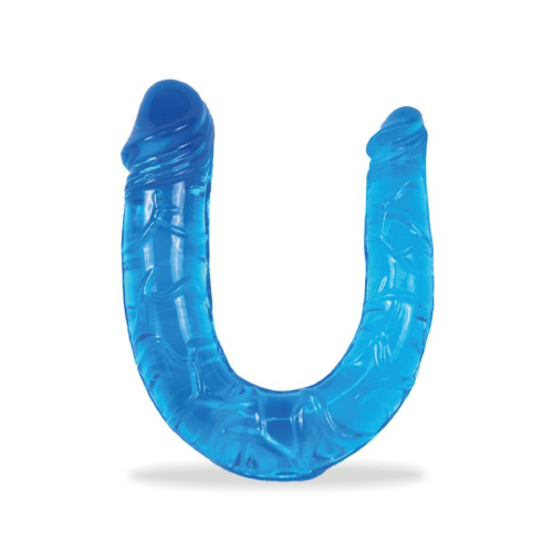 Dildo Doble Hydra 29 cm azul