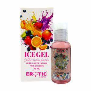 Lubricante Ice Gel Tutti Frutti Frio-Caliente 30ml Erotic