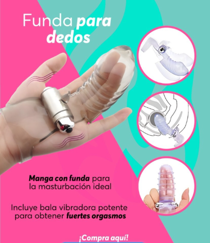 Funda Dedo + Bala Vibradora 2433