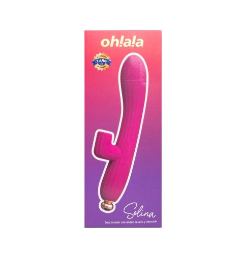 Vibrador Doble Selina Camtoyz Fucsia