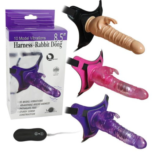 Arnes StrapOn Vibrador Josh Piel
