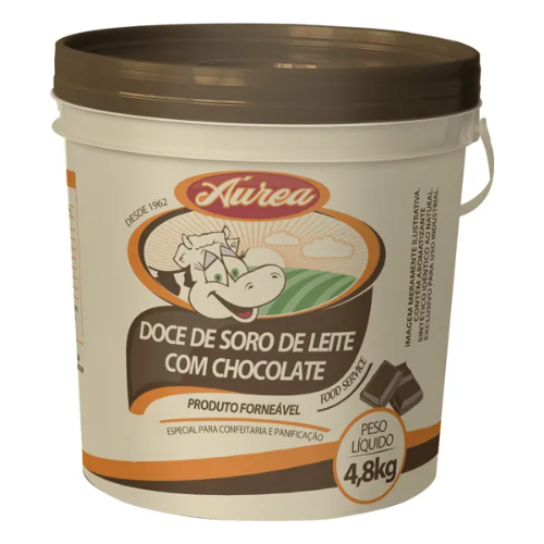 Doce de leite c/chocolate 4kg