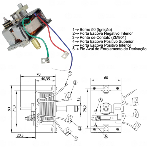 Automático de Arranque 902 24v ZM
