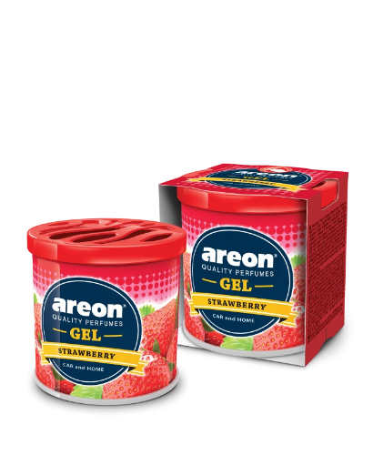 Perfume Gel Can Strawberry AREON
