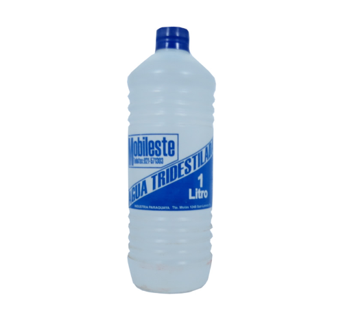 Agua Tridestilada 1L ESTANDAR
