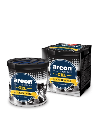 Perfume Gel Can Black Crystal AREON