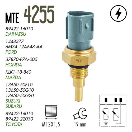 Bulbo de Temperatura 4255 MTE-THOMSON