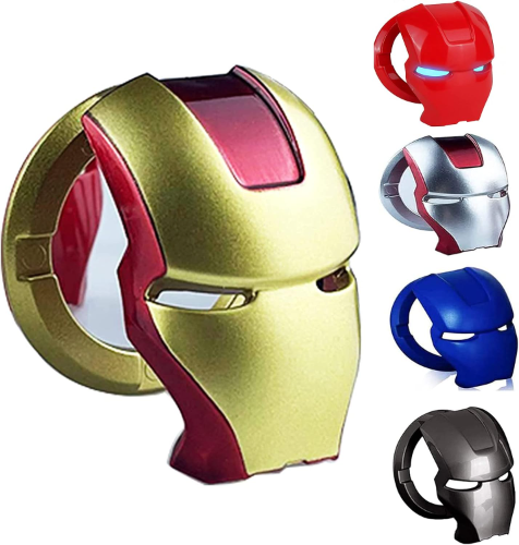 Aplique para botón de Arranque Iron Man ESTANDAR
