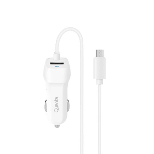 Cargador Vehicular Micro USB QTCMV12 QUANTA