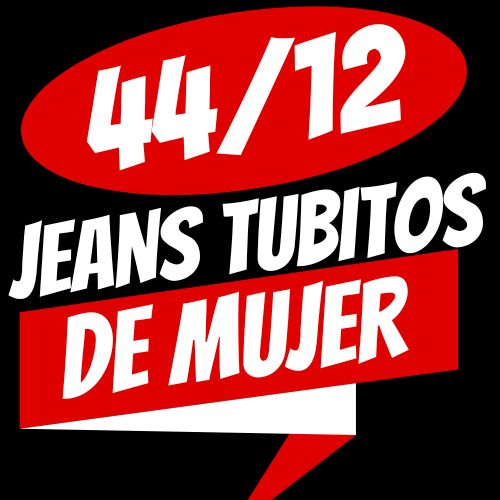 Jeans tubitos 44/12 (B)