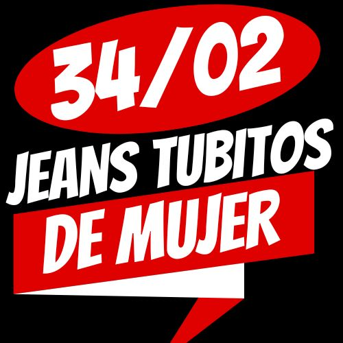 Jeans tubitos 34/02 (C)