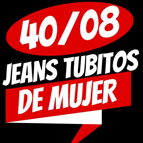 Jeans tubitos 40/08 (B)