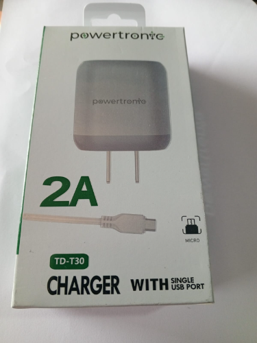 CARGADOR USB V8 POWERTRONIC TDT30