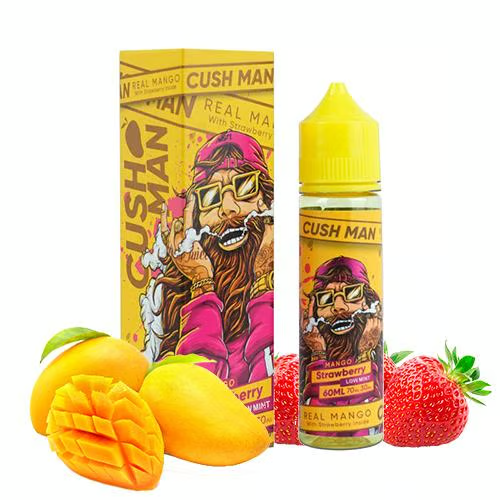 Esencia Nasty Juice 60ml Cush Man Mango Strawberry low Mint 3mg