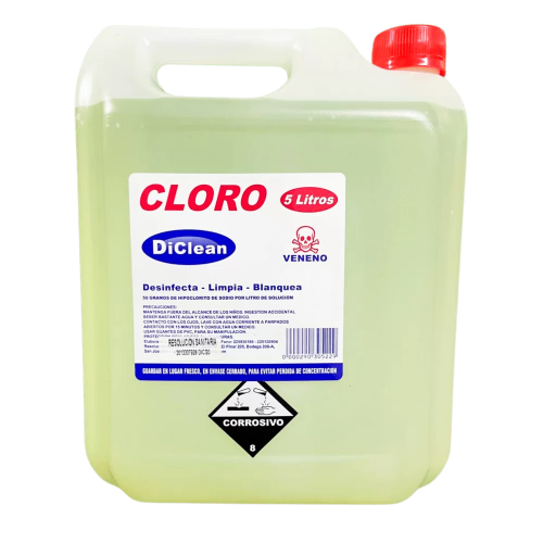 cloro con bidon nuevo