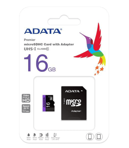 microSDHC ADATA 16GB