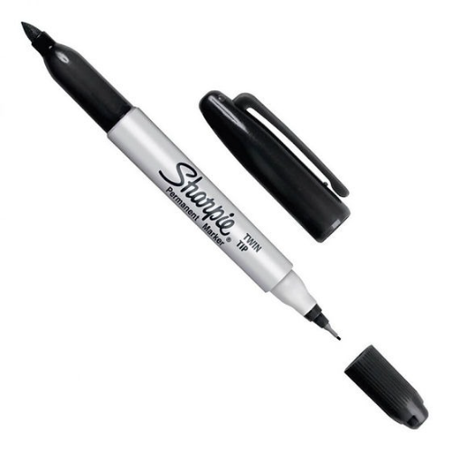 Marcador Sharpie Doble Punta delgado