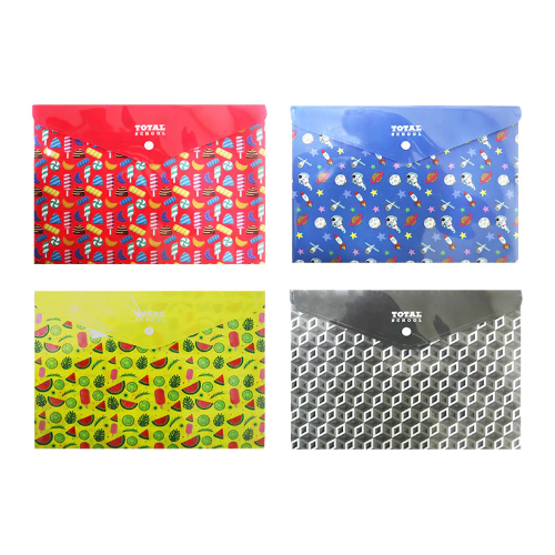 Folder sobre Horizontal c/Broche Estampado