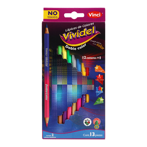 Colores Vividel Duo c/12