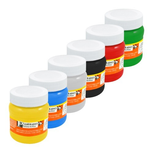 Pintura acrilica 250ml Politec